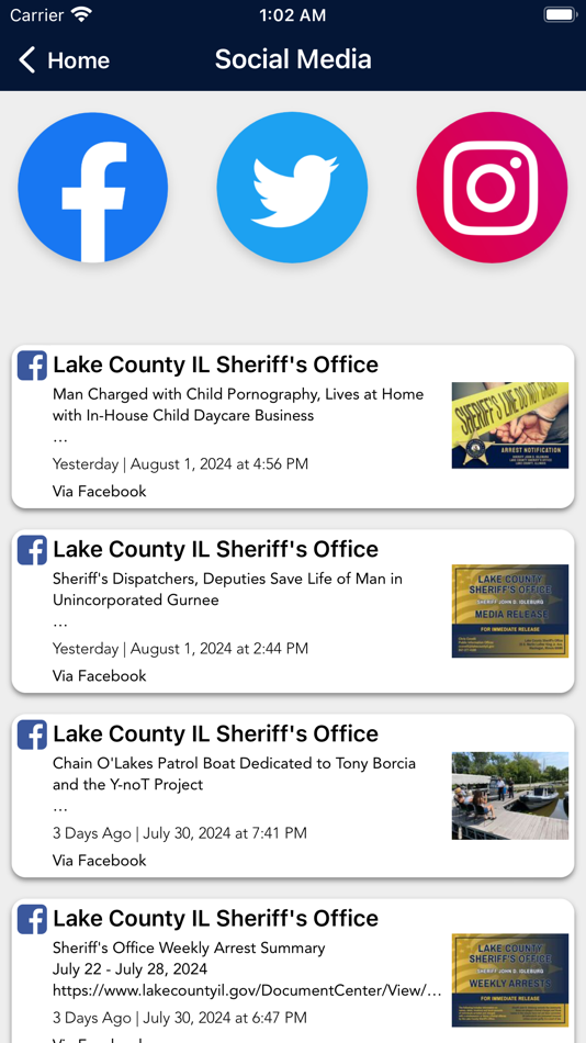 #2. Lake County Sheriff IL (iOS) Podle: Lake County