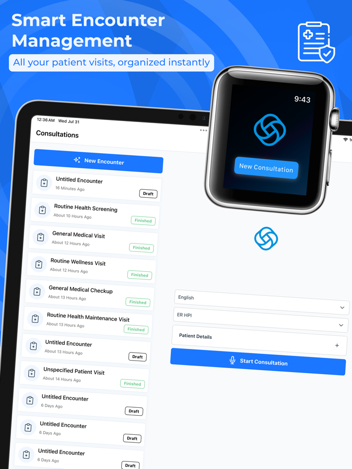 ScribeMD - AI Medical Scribe