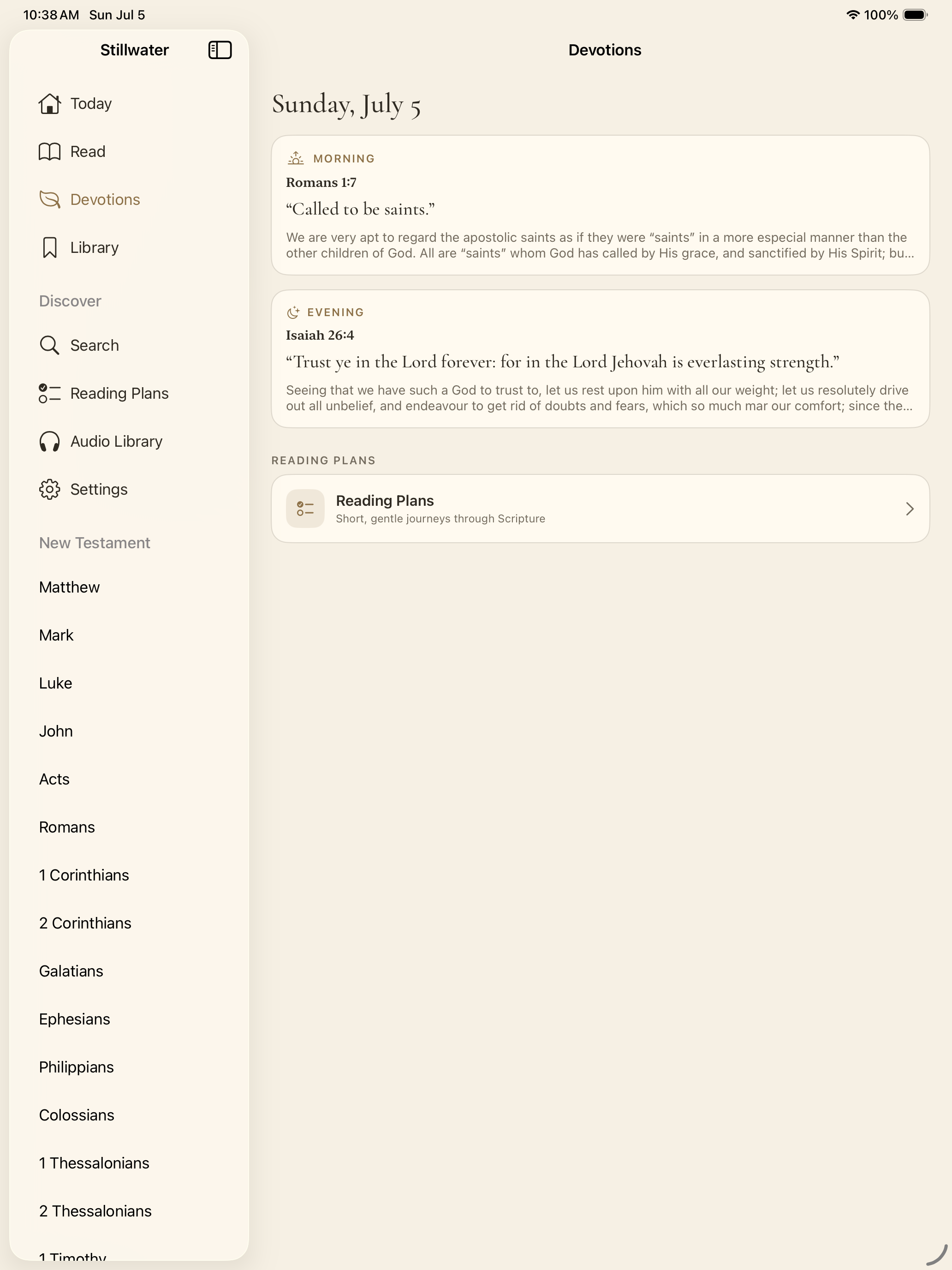 Stillwater: KJV Bible Reader screenshot 10