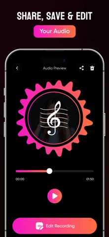 Voice AI Effect: Audio Changer iPhone screenshot