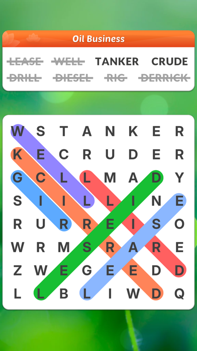 Screenshot #1 pour Word Search Pop : Casse-tête