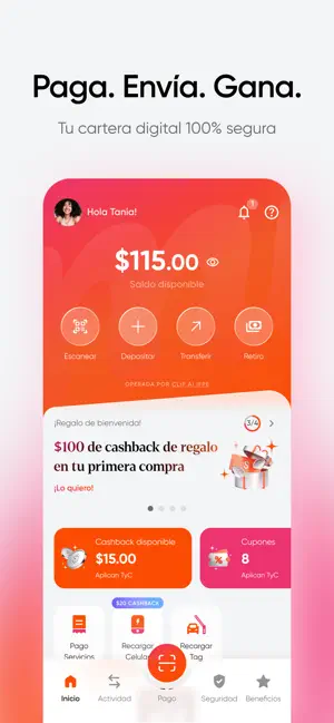 Mi Clip: Paga Con Tu Celular iPhone screenshot 1