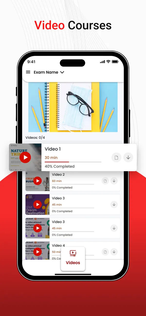 #2. PrepOnify (iOS) Ved: Online Learning