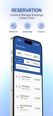 Hotelogix Mobile Hotel app screenshot 3