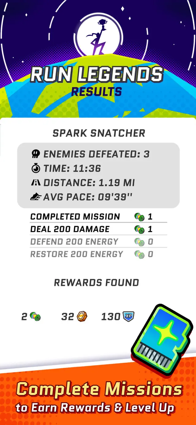 Run Legends: Make fitness fun! screenshot 8