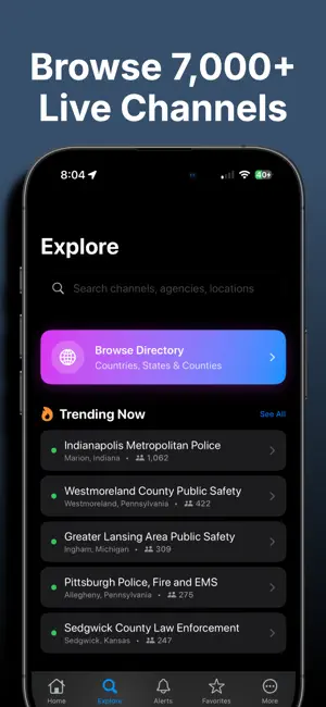 Police Scanner: Crime Radar iPhone screenshot 5