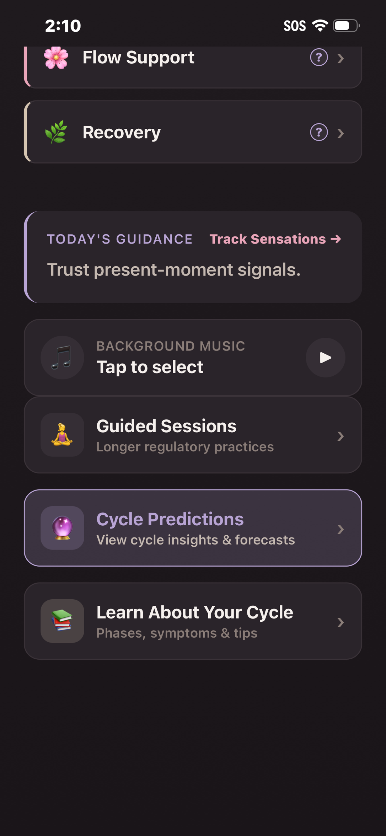 Veluna — Period & Cycle Care screenshot 6