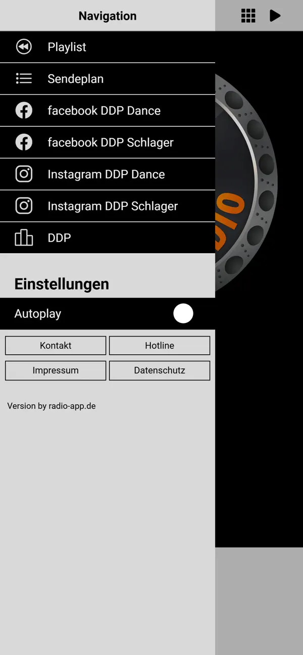 Screenshot #2 pour DDP Radio