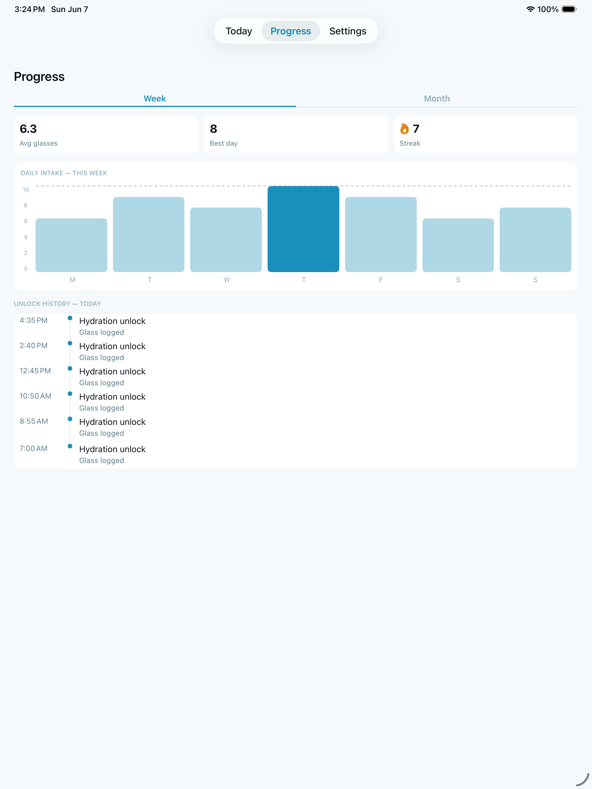 Gulp: Hydration App Blocker screenshot 7