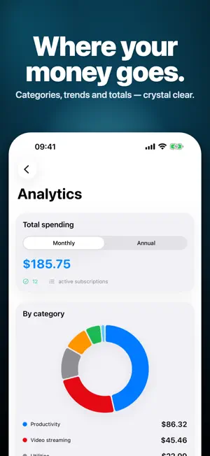 Subtrakk: Subscription Tracker screenshot 2