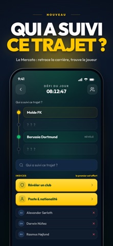 Futbolito : Devine le Joueur iPhone screenshot