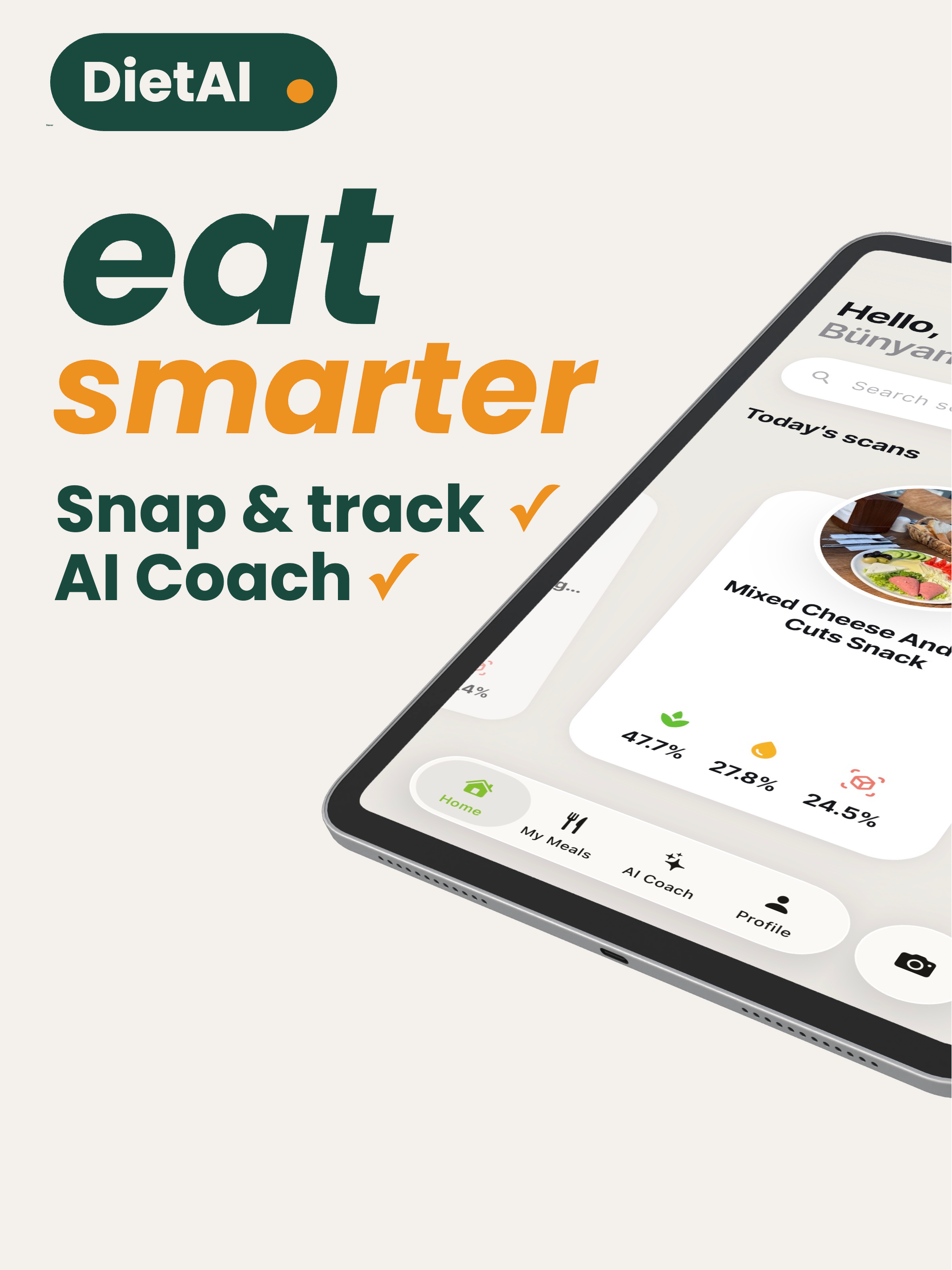 DietCal AI: Calorie Counter screenshot 8