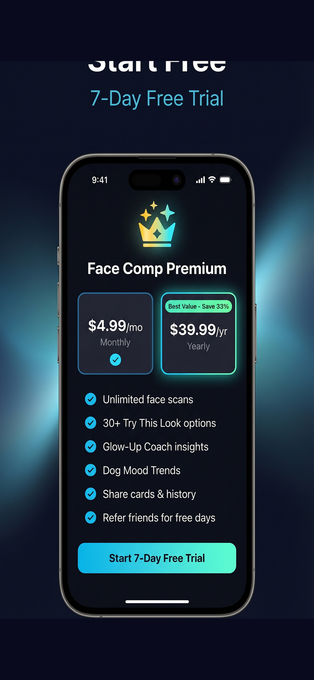 Face Comp: Rate Anyone & Dogs