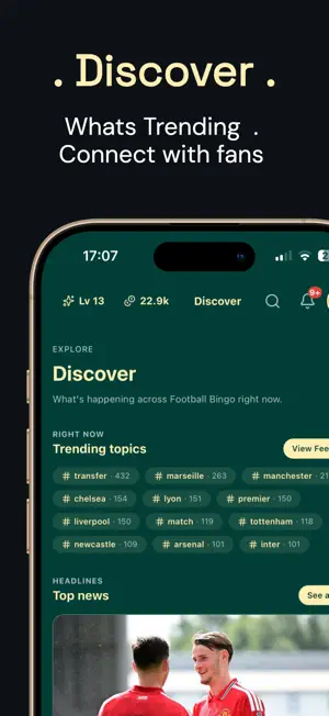 Football bingo (by away stand) screenshot 1