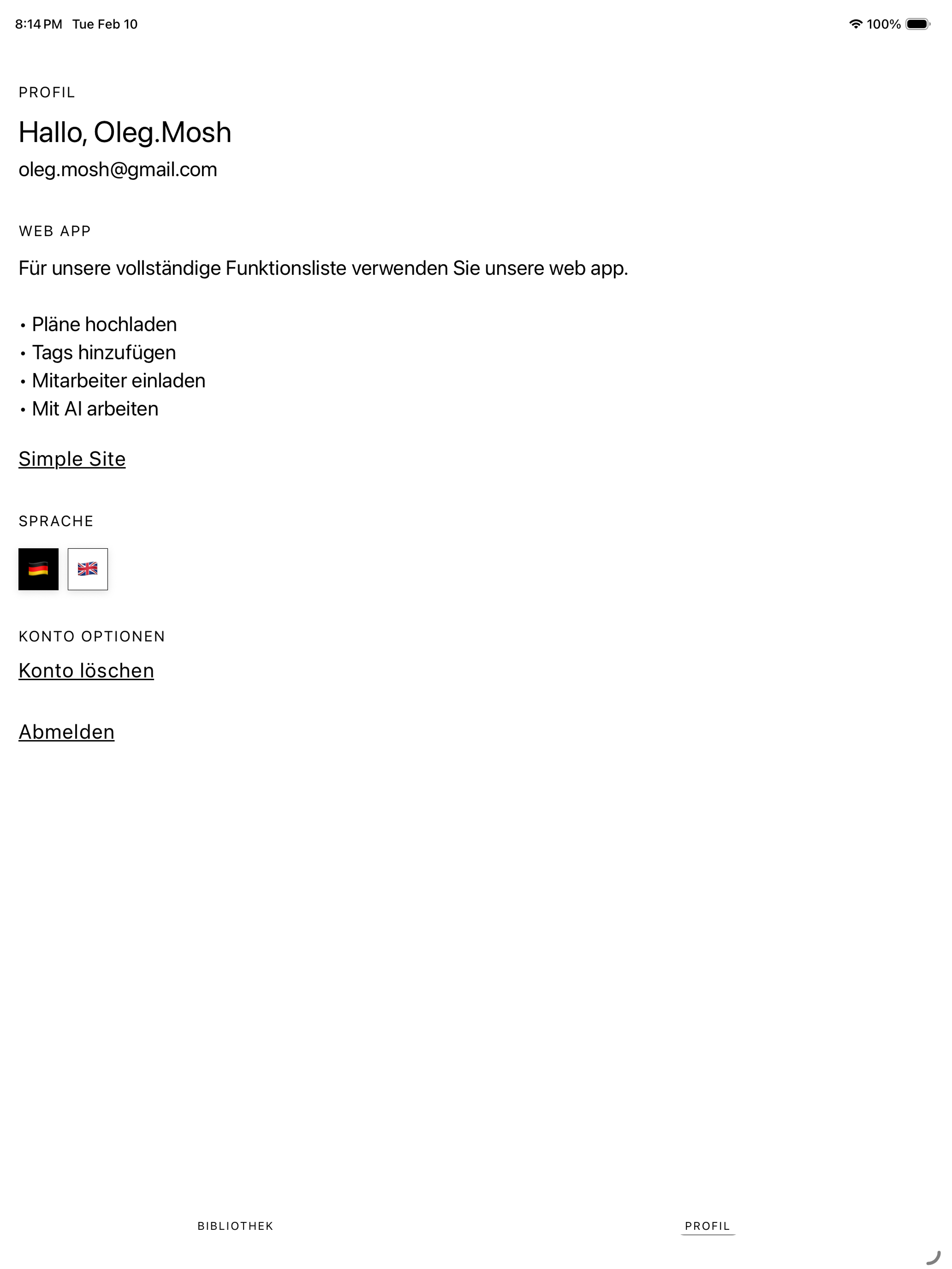 Simple Site screenshot 9