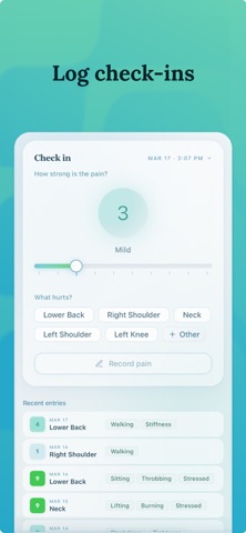 Pain Patterns iPhone screenshot