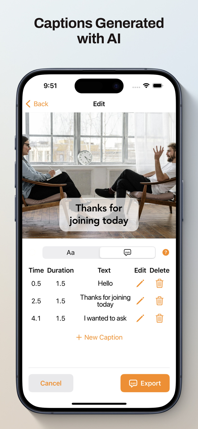 VidText - Caption Videos w/ AI