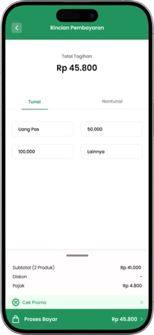 MKASIR - APLIKASI KASIR iPhone screenshot 1