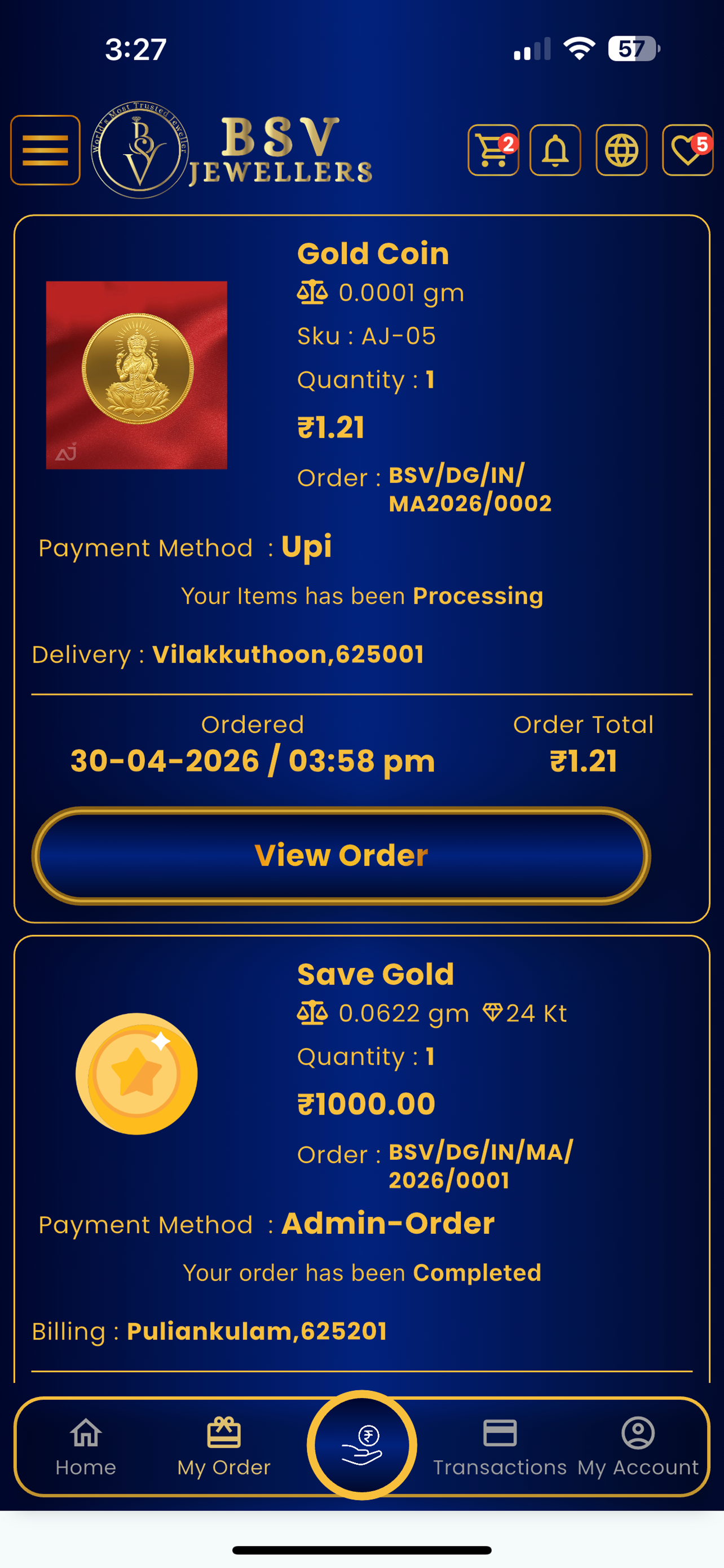 BSV Jewellers screenshot 5