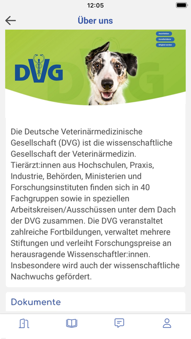 DVG-Vet-Events Screenshot