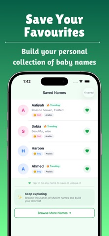 Muslim Baby Name - Boy & Girl iPhone screenshot