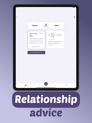 dairi: Shared couples journal iPad screenshot