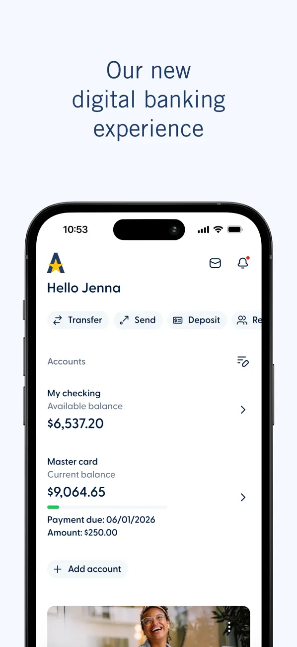 Screenshot #1 pour American United FCU Mobile