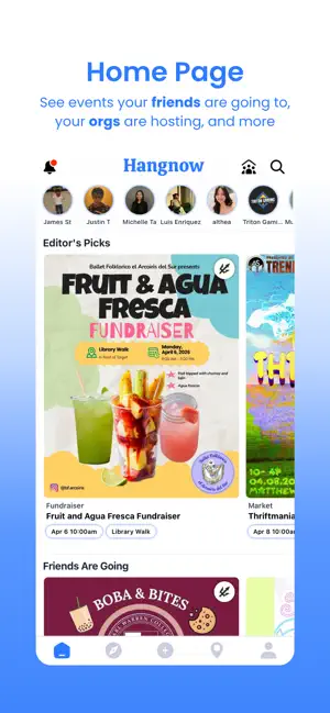 Hangnow - Events Nearby screenshot 1