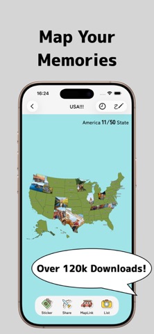 TravelMemoryMap screenshot