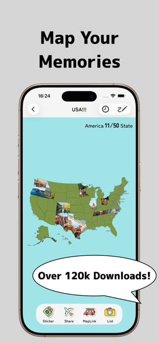 TravelMemoryMap Screenshot 1 of 8