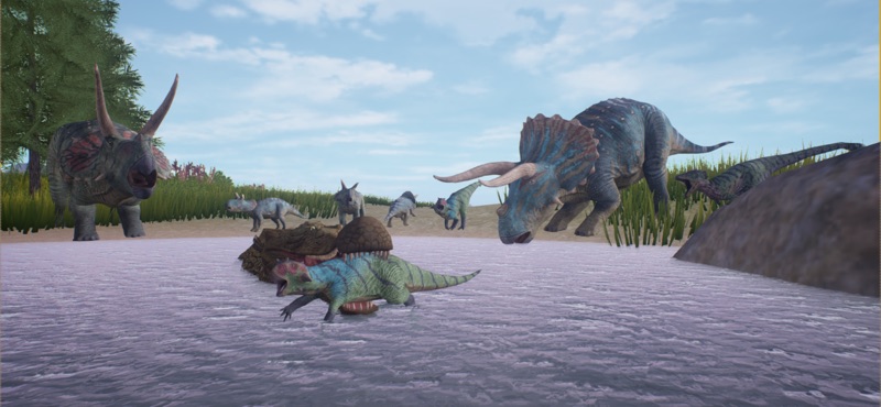 The Cursed Dinosaur Isle: Game screenshot 2