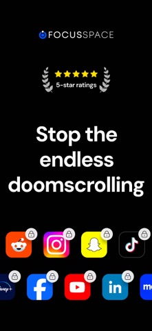 Focusspace: Limit Screen Time Screenshot 1 of 10