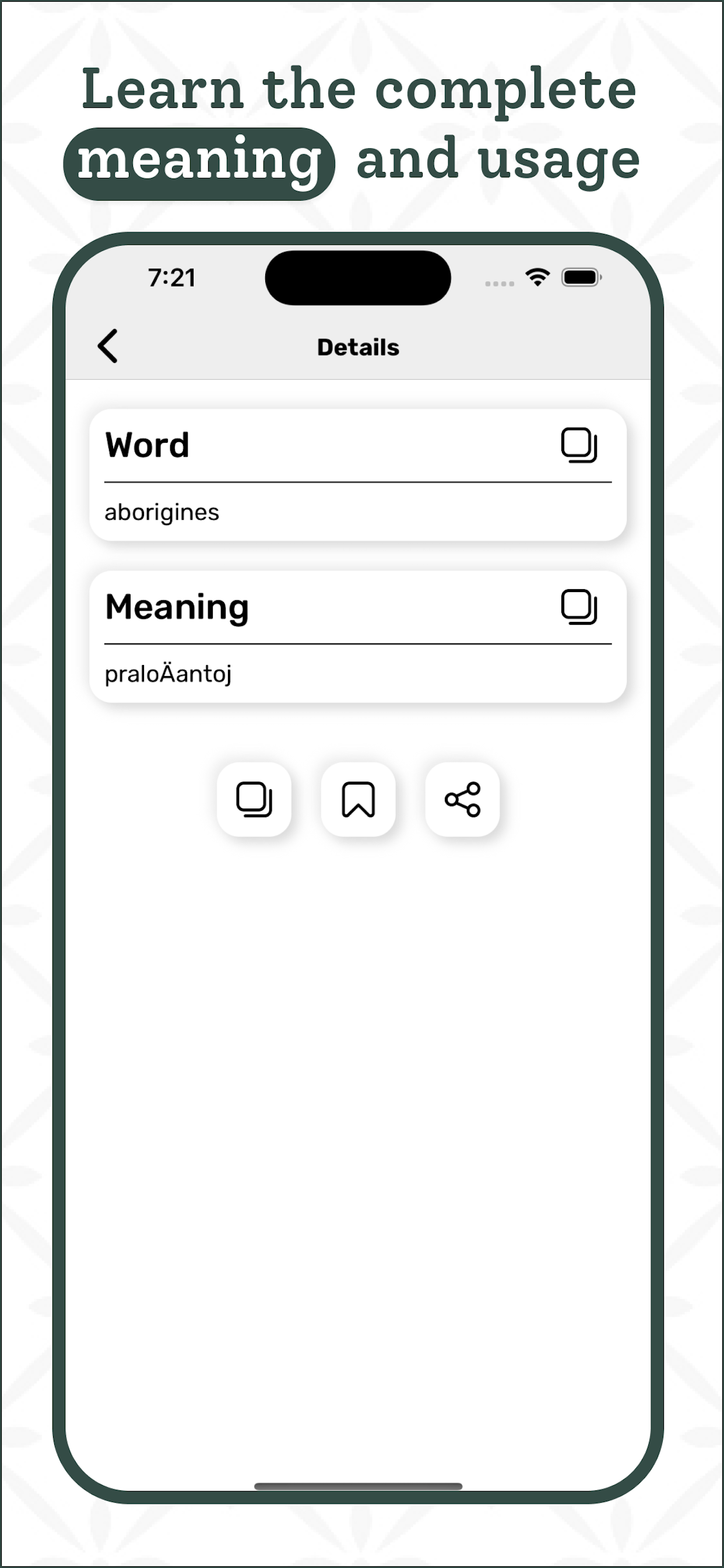 Esperanto Dictionary screenshot 6