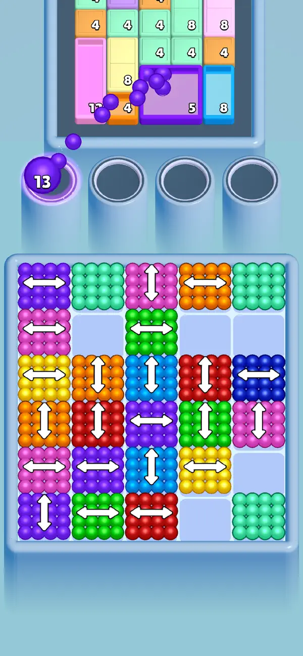 #1. Stack Down (iOS) Podle: Ela Game