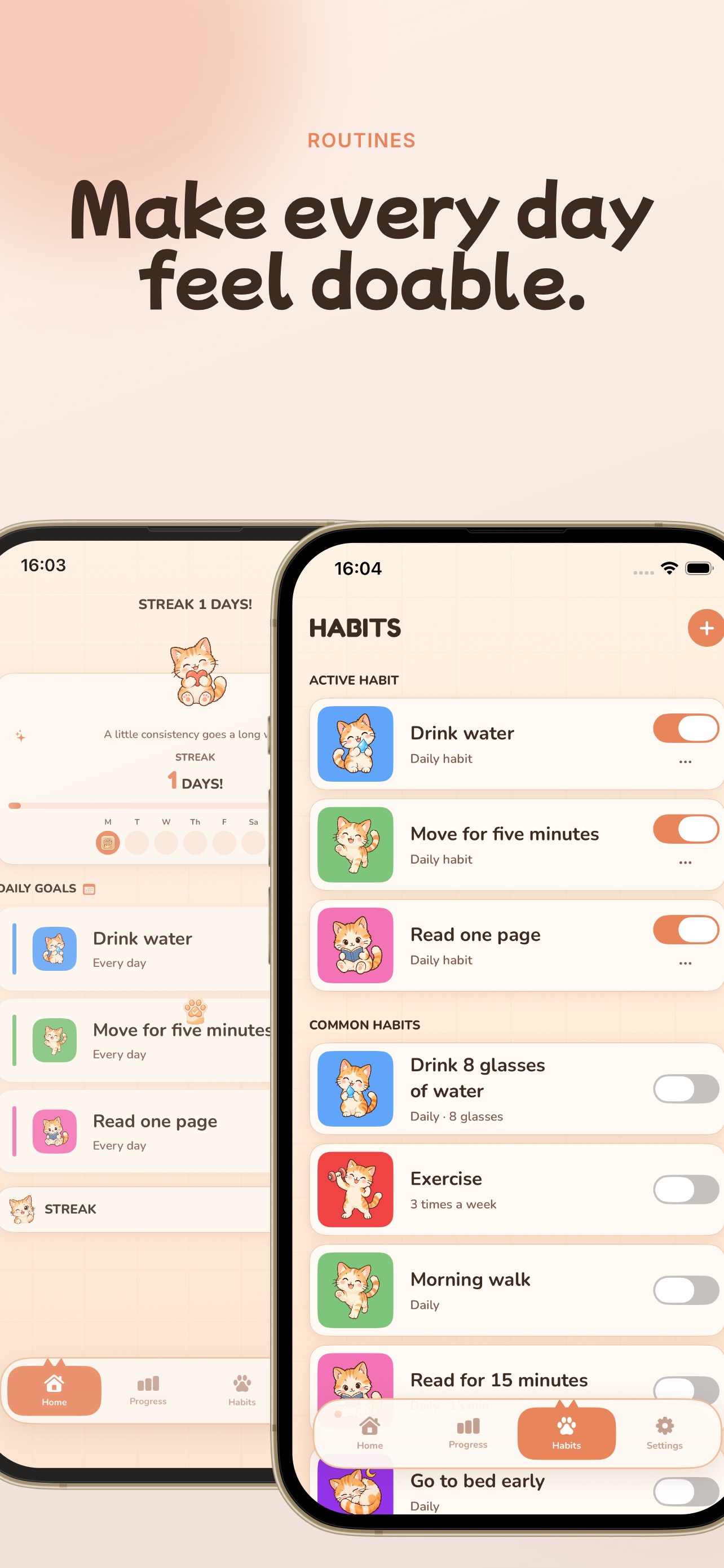 Screenshot 3 of Purrfect: Habit Tracker