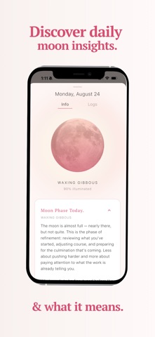 Pink Moon Period Tracker Screenshot 5 of 7