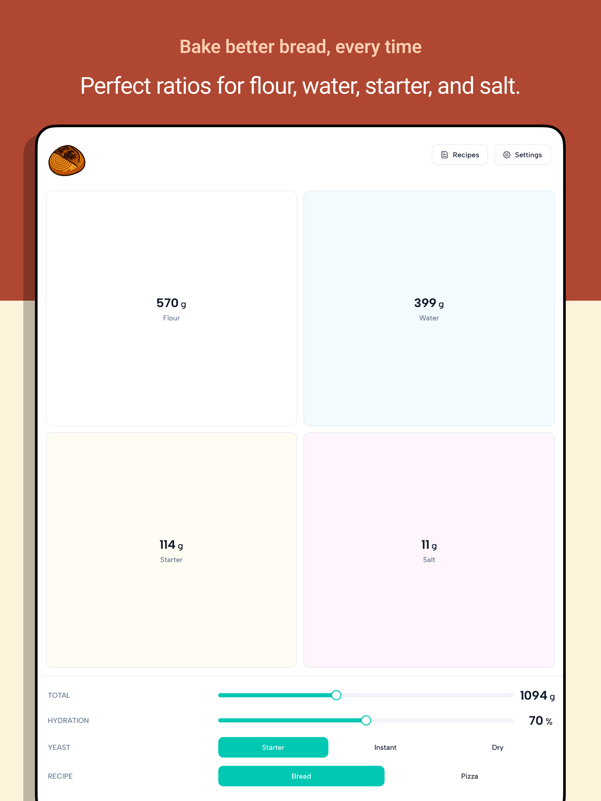 Dough Calc screenshot 8