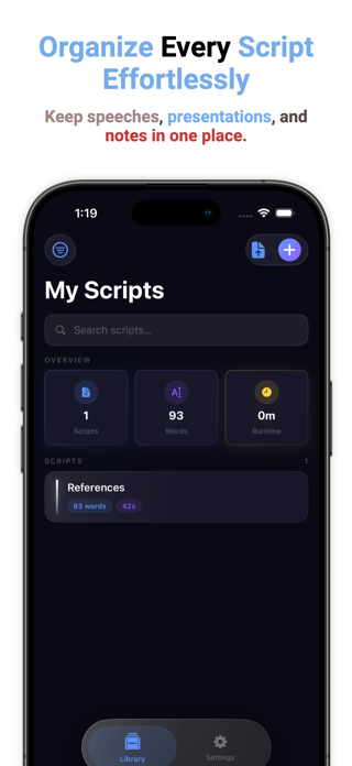 Teleprompter Pro: Read Script Screenshot 2 of 5