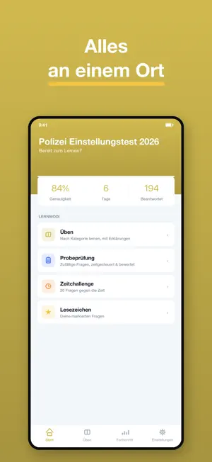 Polizei Einstellungstest 2026 screenshot 2