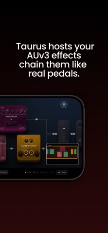 Taurus AUv3 Pedalboard Screenshot 2 of 9