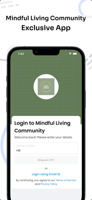 Mindful Living Community screenshot 1