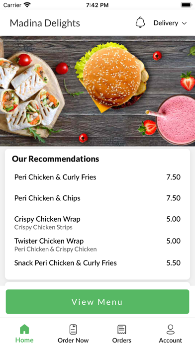 Madina Delights Screenshot