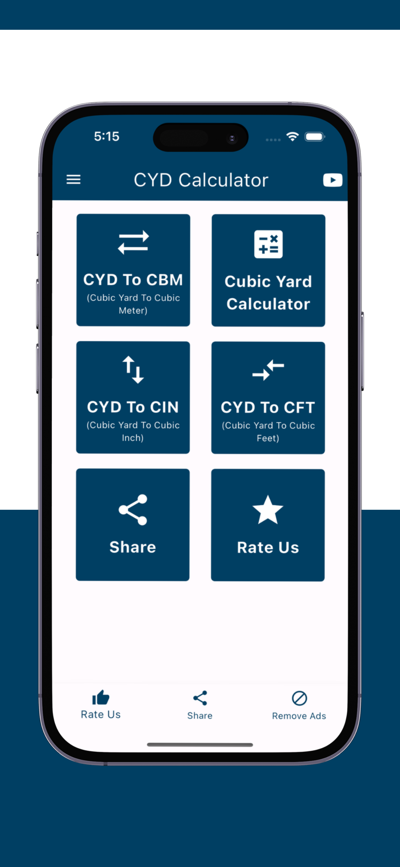Cubic Yard Calculator