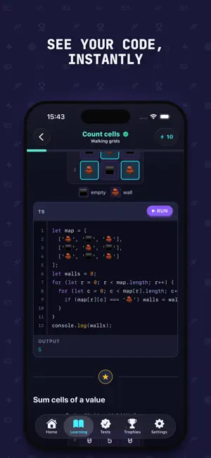 Code Forge: Code Games Quizzes screenshot 3