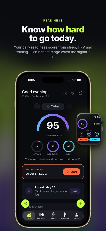 Tvara: AI Gym, Running & Food screenshot 2
