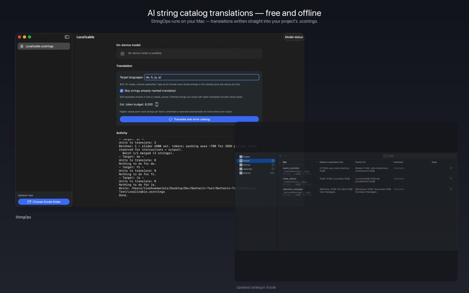 StringOps (macOS) Με: Artiste, LLC