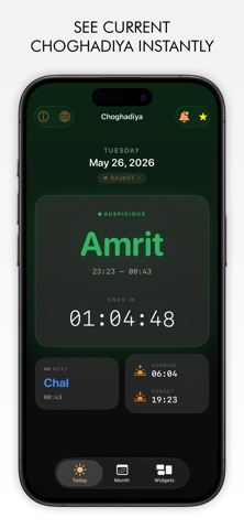 Choghadiya Widgets Screenshot 1 of 10