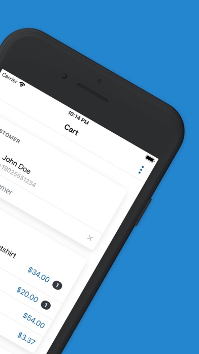 Marketspread Point of Sale iPhone screenshot