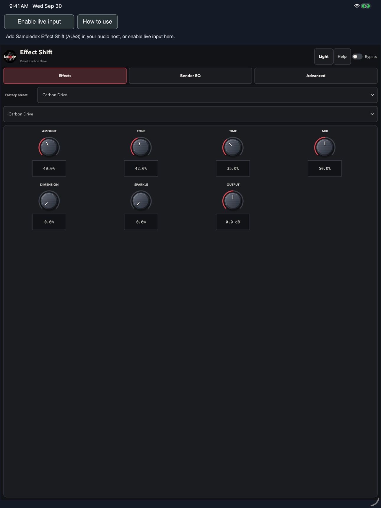 Screenshot 5 of Sampledex Effect Shift