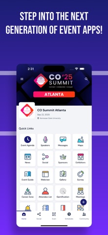 CO Summit Connect screenshot